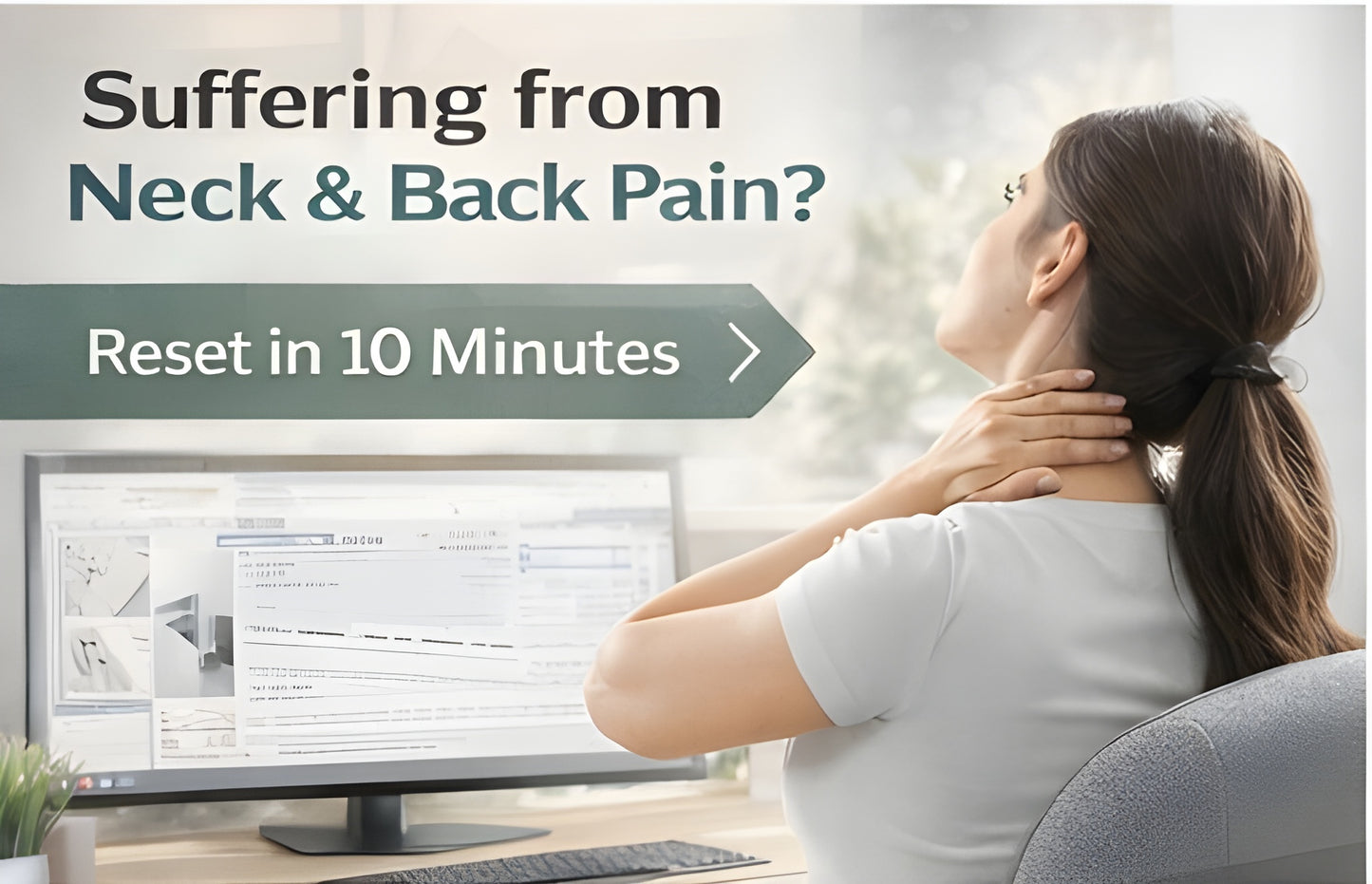 StayWell™ Acupressure Reset Mat & Pillow Set – Neck & Back Relief